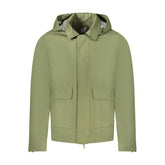 K-WAY Green Linen Men Jacket -   -  K-WAY.